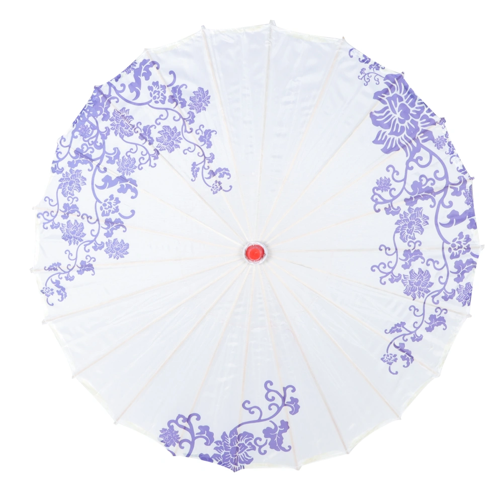 Silk Cloth Umbrella Chinese Art Classical Dance Umbrella for Wedding Parties Photography Cosplay