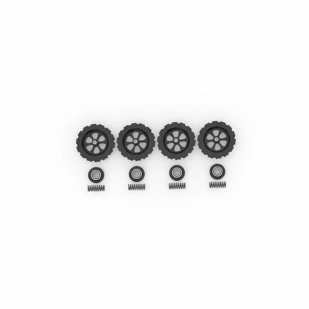 1 Set 3D Printer Accessories Hand Twisting Leveling Nut Hot Bed Spring Kits