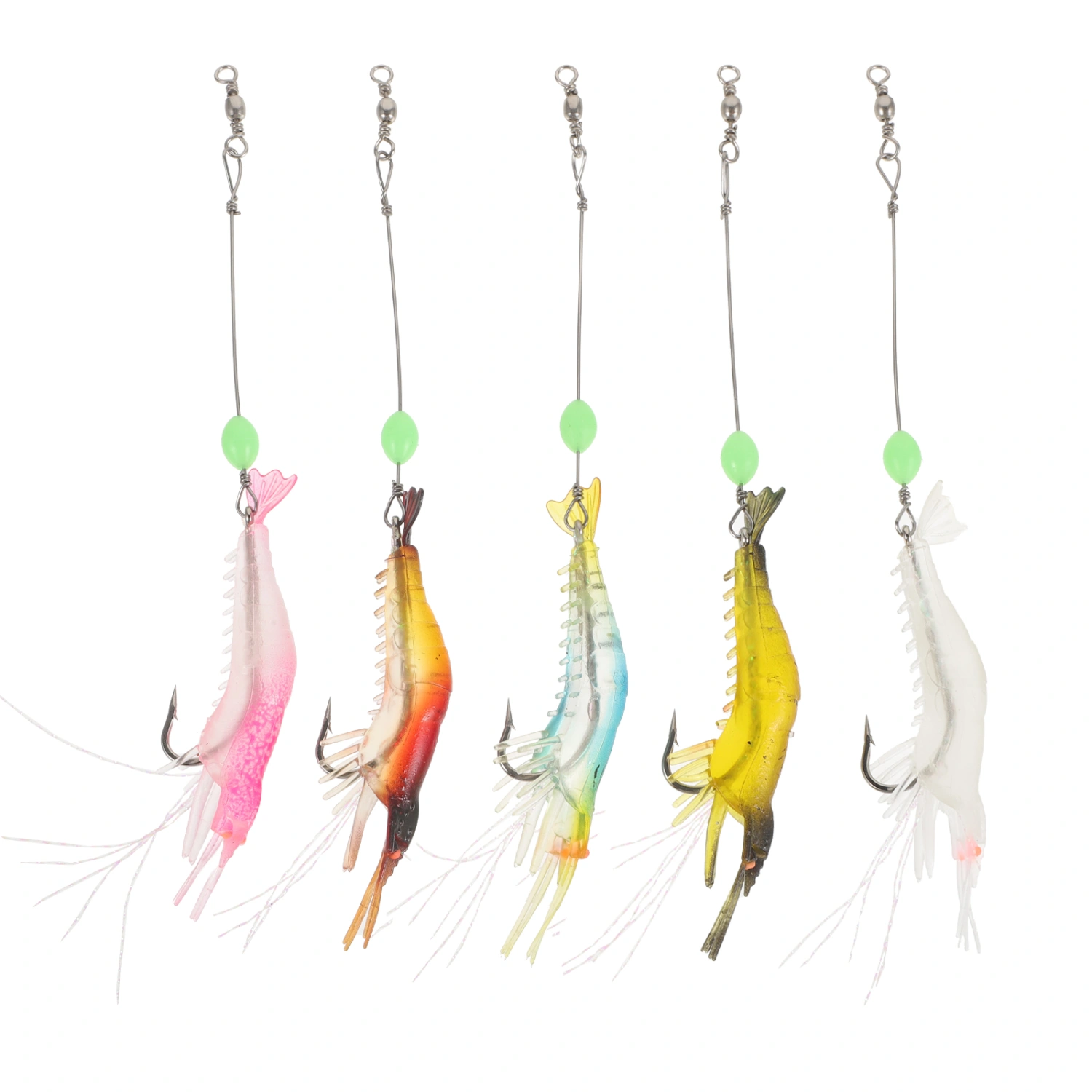 5Pcs Fake Fishing Lures Reusable Fishing Baits Fake Fishing Lures Artificial Fishing Lures