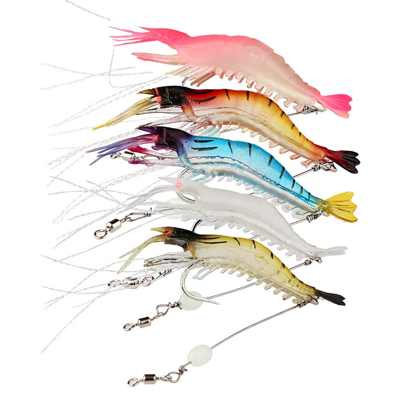 5Pcs Fake Fishing Lures Reusable Fishing Baits Fake Fishing Lures Artificial Fishing Lures