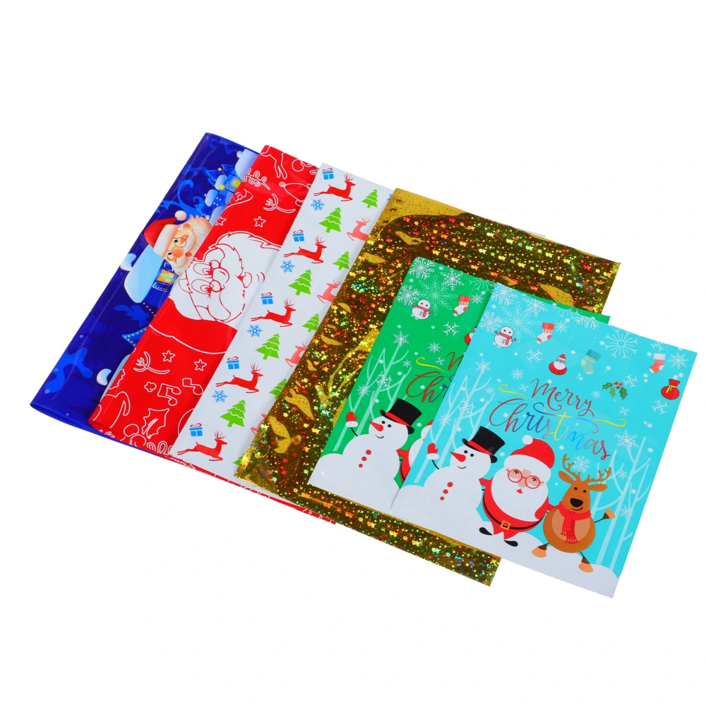 1 Set of Christmas Candy Bag Elk Santa Candy Gift Bag for Xmas Party Using