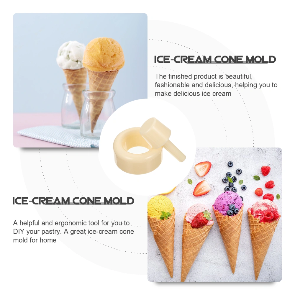 1 Set Ice Cream Cone Mold DIY Ice Cream Cone Maker Ice Cream Making Tool Ice Cream Cone Maker