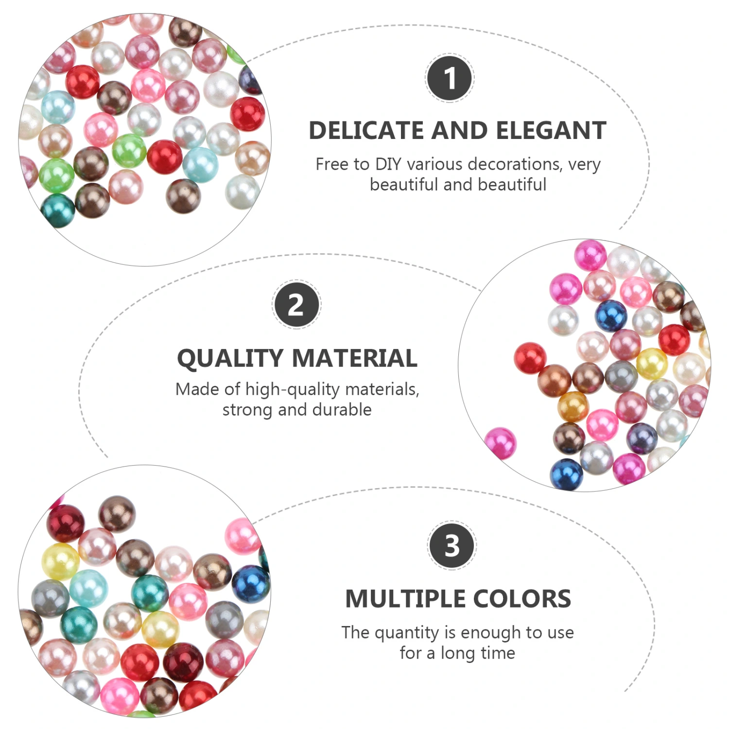 100Pcs  Jewelry Parts DIY Jewelry Accessory DIY Art Crafts Making Material Set