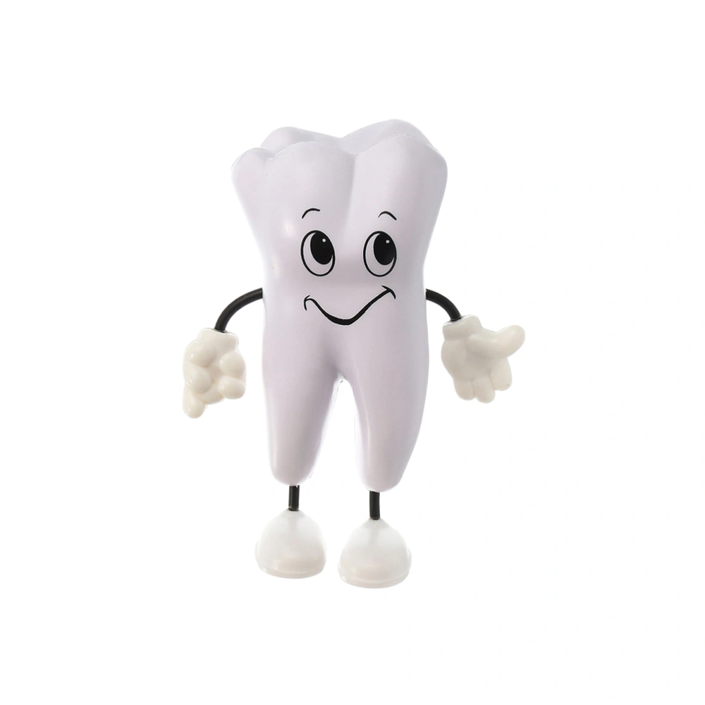 Tooth Figure Squeeze Toy PU Tooth Stress Reliever Dental Clinic Promotional Products