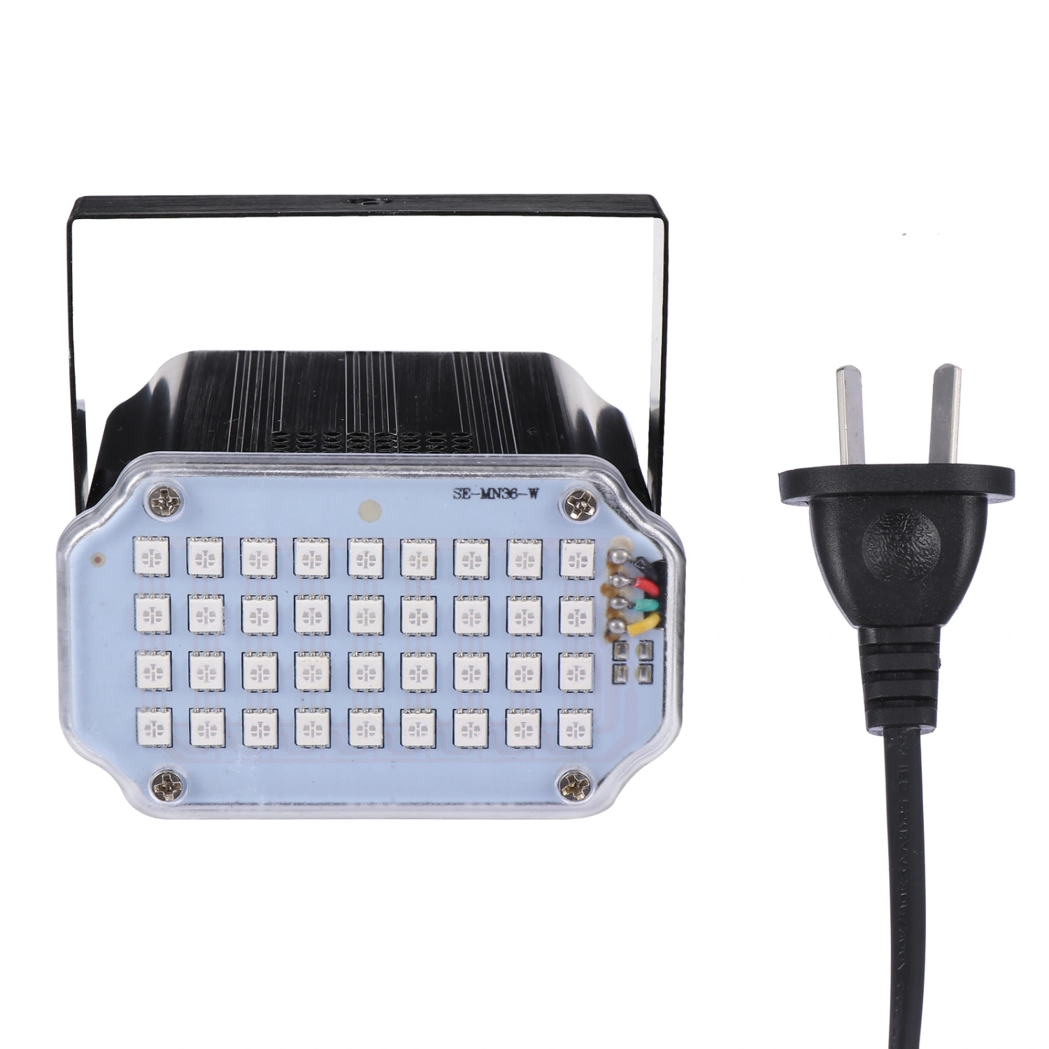 1 Set Party LED Strobe Light Sound Activated Lamp 36 Bright Led Stage Light