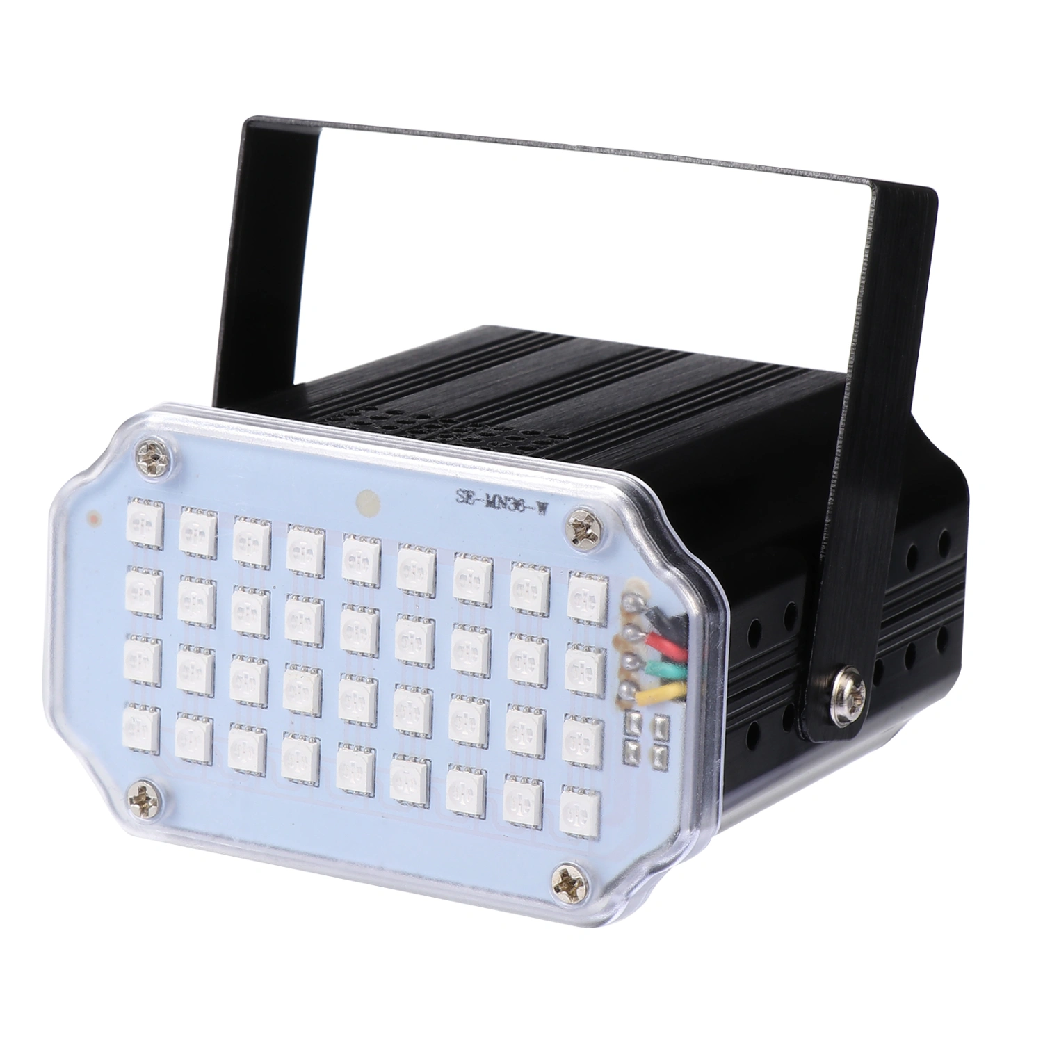 1 Set Party LED Strobe Light Sound Activated Lamp 36 Bright Led Stage Light