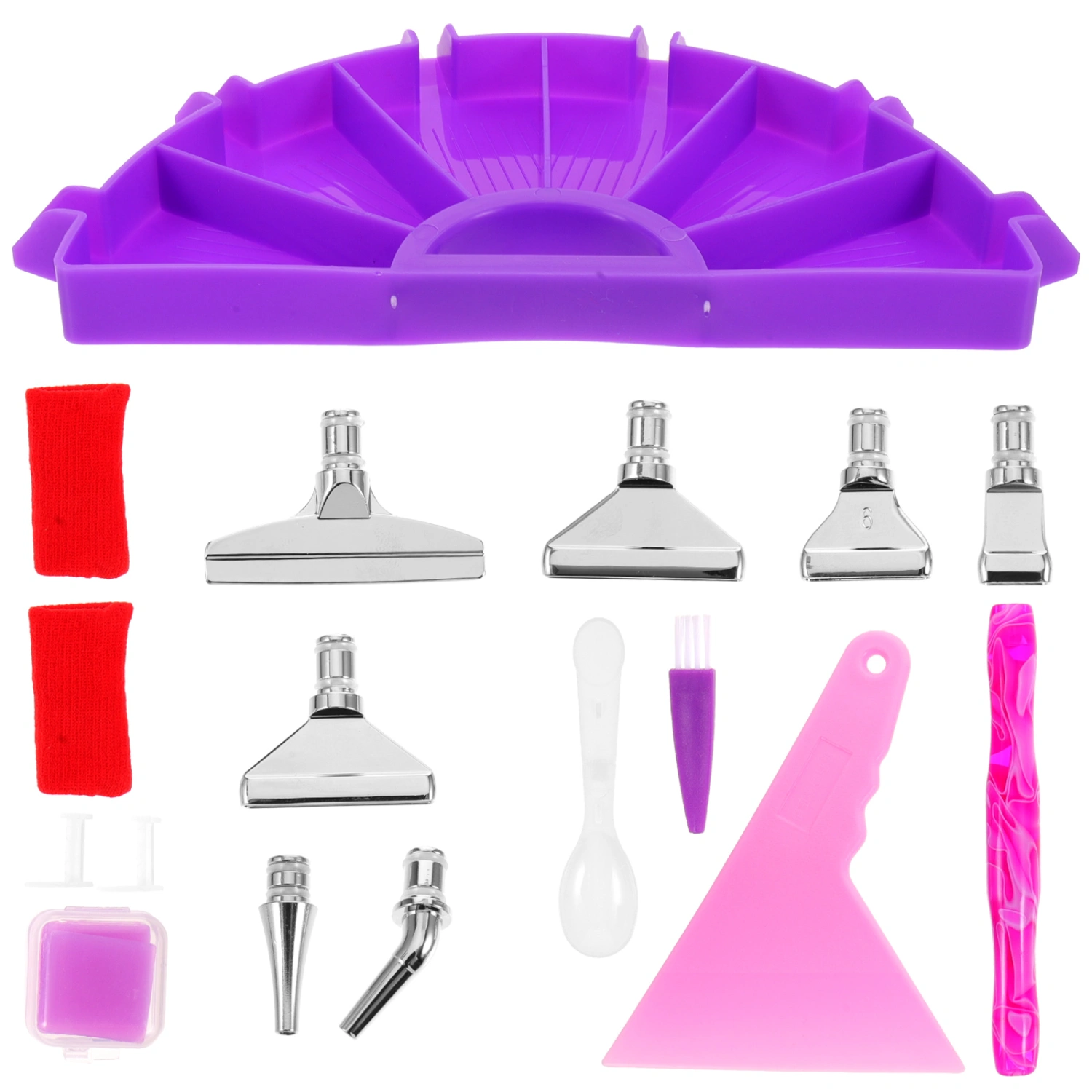 1 Set Diamond Art Storage Containers Diamond Accessories Tools for Diamond Art Embroidery