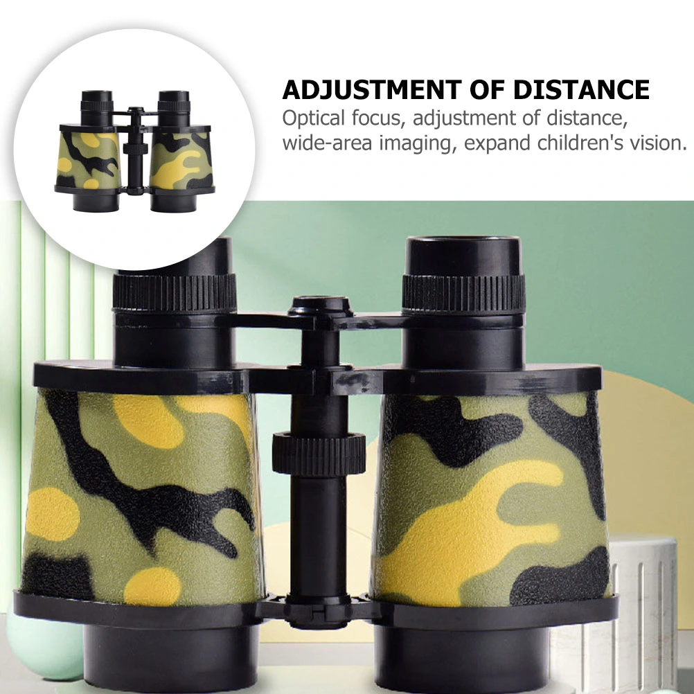 Kids Binoculars Camouflage Color Children Binoculars Plastic Binoculars Toy for Outdoor