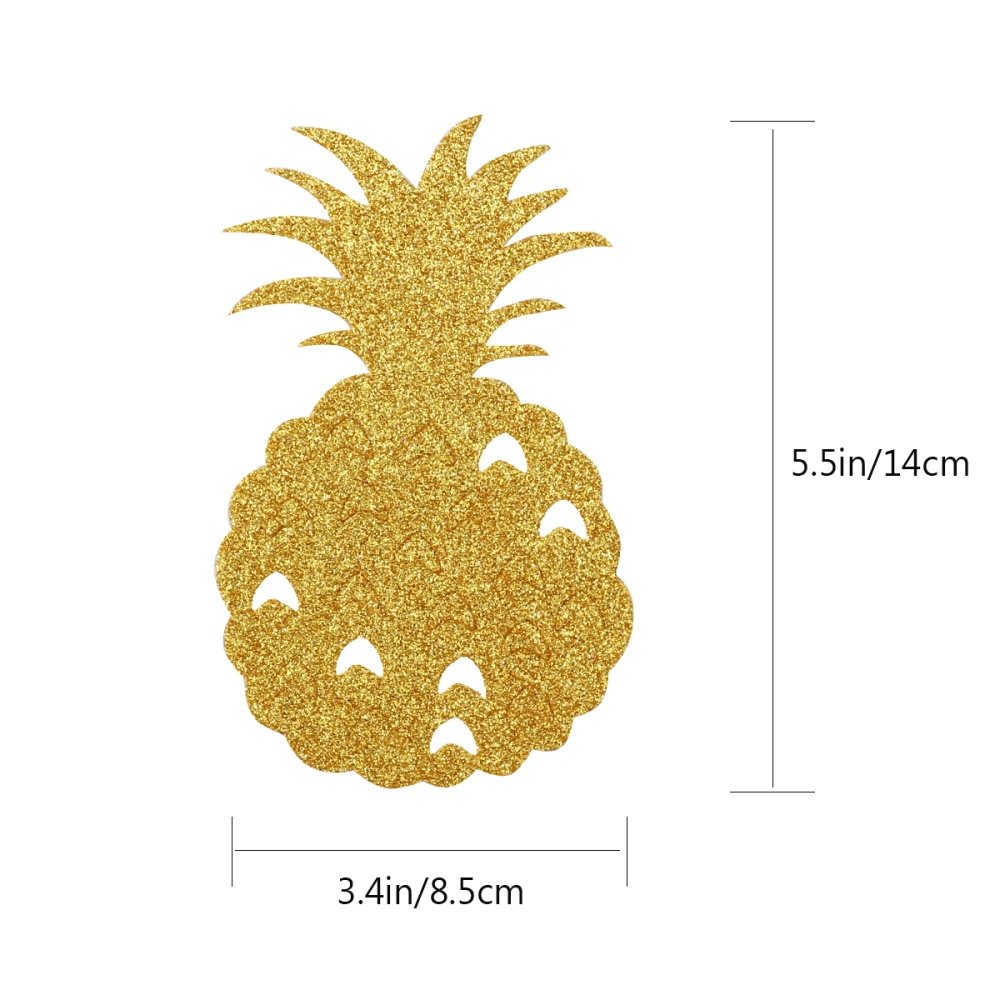 Summer Theme Wedding Parties Decorations Pineapple Banner Pennant For Wedding Party Decorations Children's Room Decorations Kindergarden's Decorations