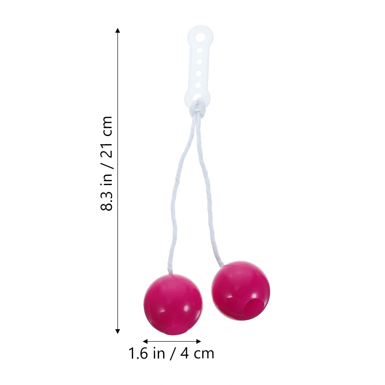 6pcs Novelty Clackers Balls on A String Hands Clackers Ball Toy Ball Swinging Ball Toys