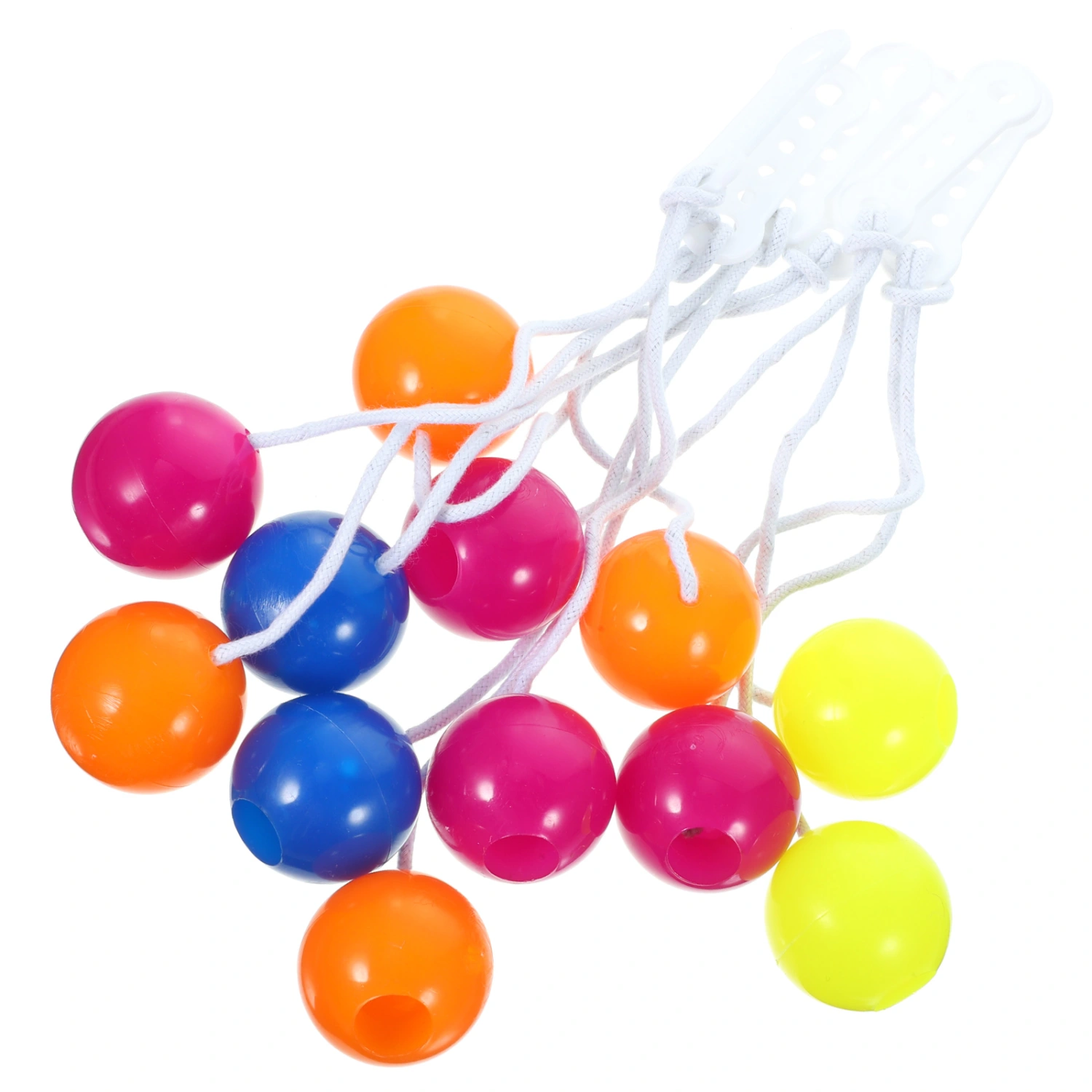 6pcs Novelty Clackers Balls on A String Hands Clackers Ball Toy Ball Swinging Ball Toys