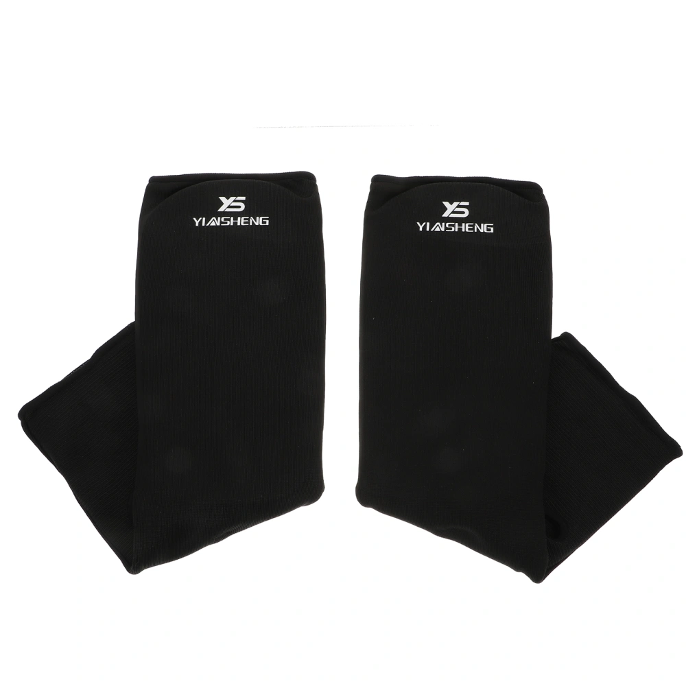 1 Pair Outdoor Karate Shin Pads Taekwondo Shin Guards Sock with Protective Board