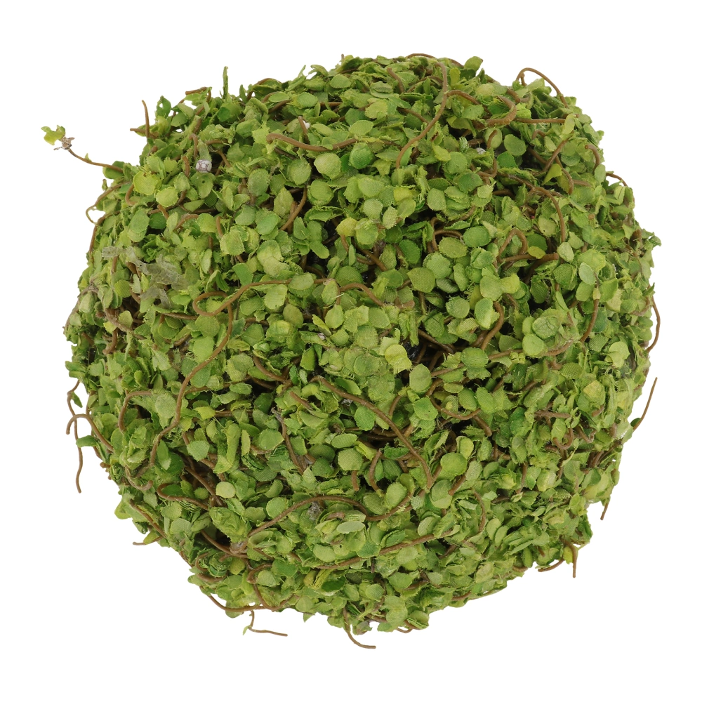 1pc Simulated Moss Ball Adornment  DIY Art Craft Scene Decoration ((Green)