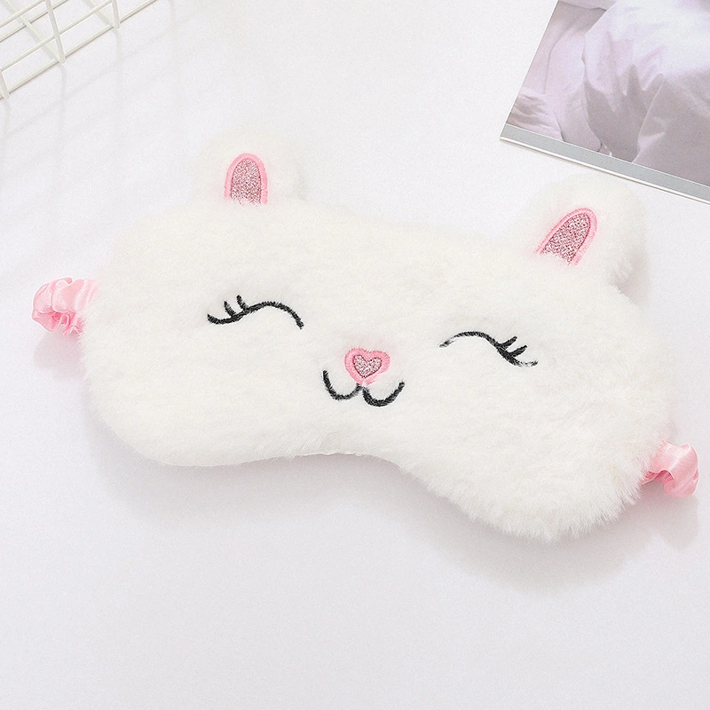 2pcs Sleep Mask Pattern Sleeping Mask Adorable Night Mask Cover For Sleeping