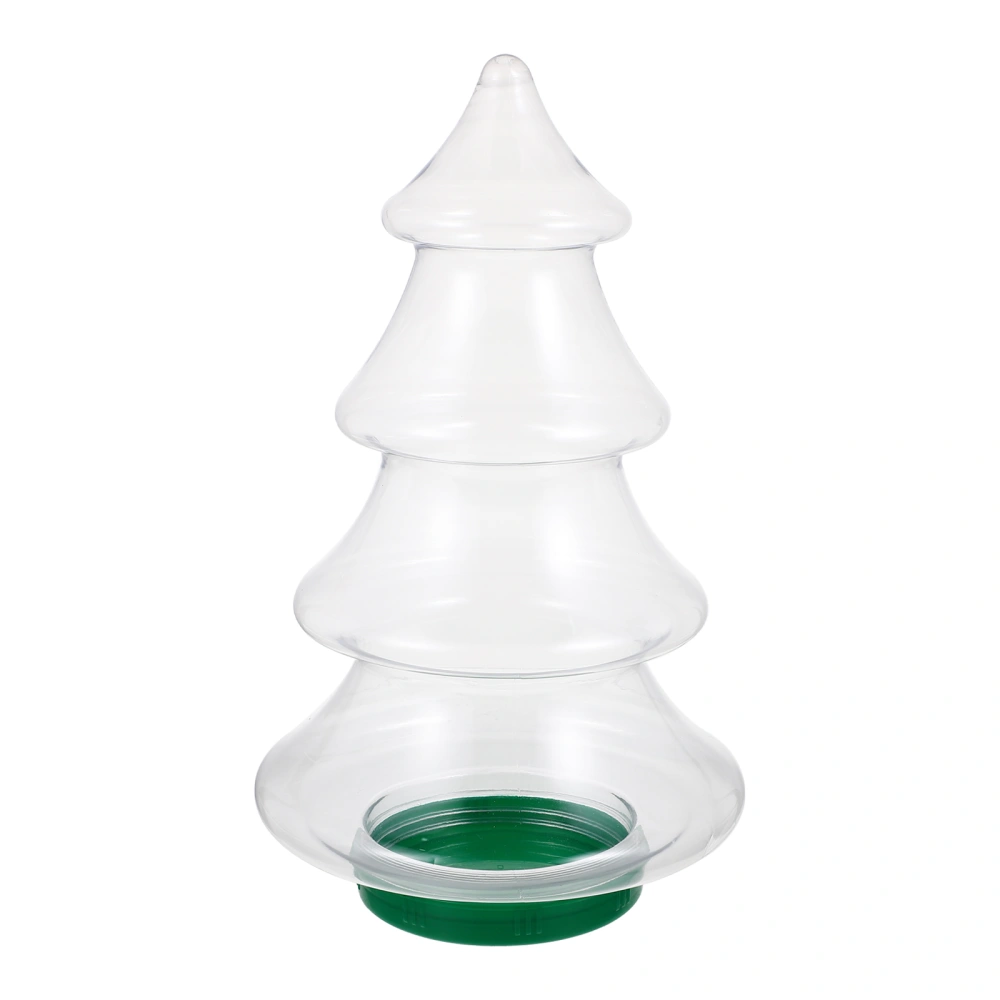 Christmas Tree Candy Jar Cookie Jar Candy Packaging Bottle Party Favor Box