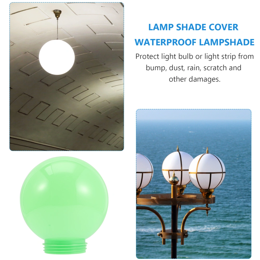 Lamp Shade 20cm Diameter Waterproof Light Globe Replacement Outdoor Lampshade