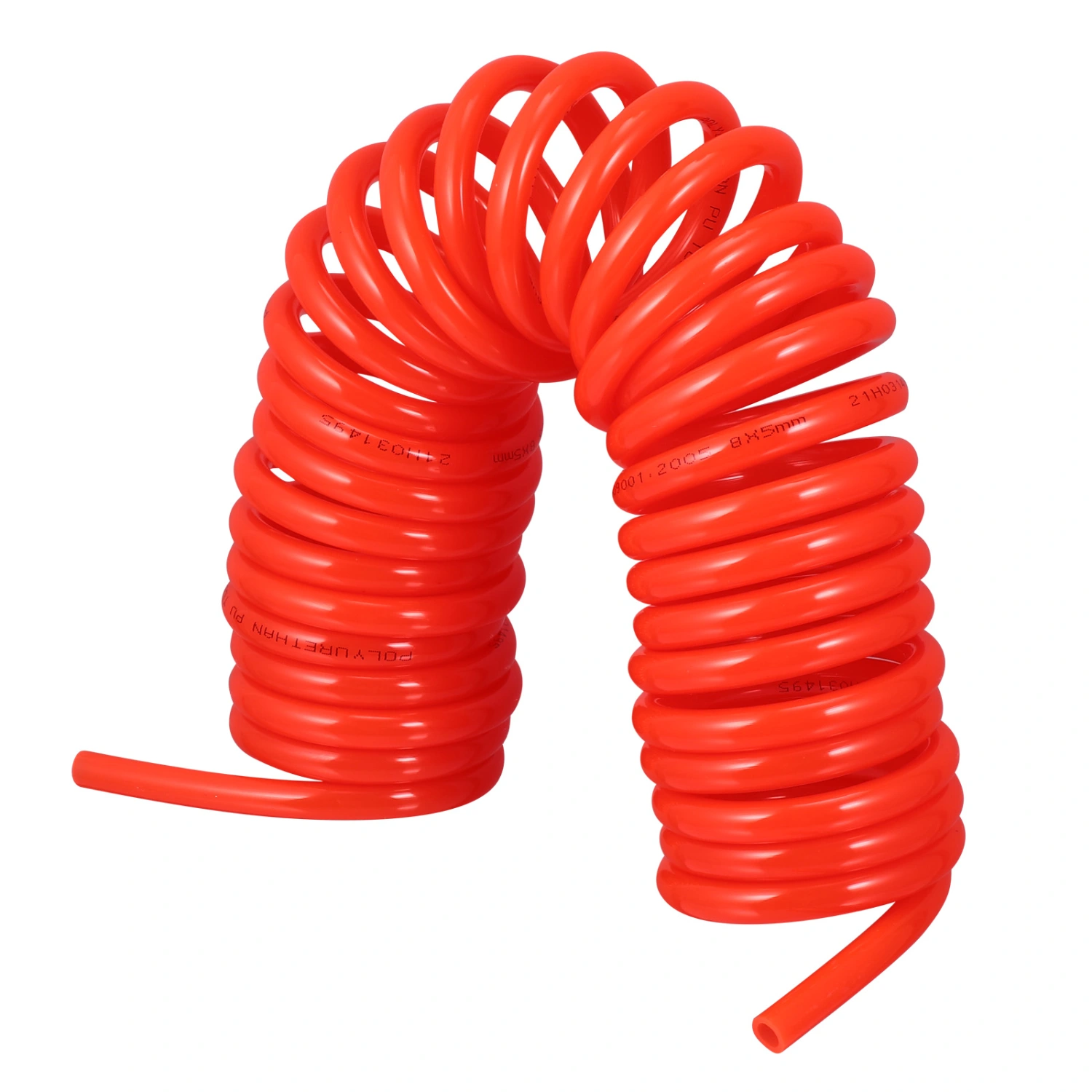 Air Compressor Hose Tube Flexible Air Tool without Connector Spring Spiral Pipe