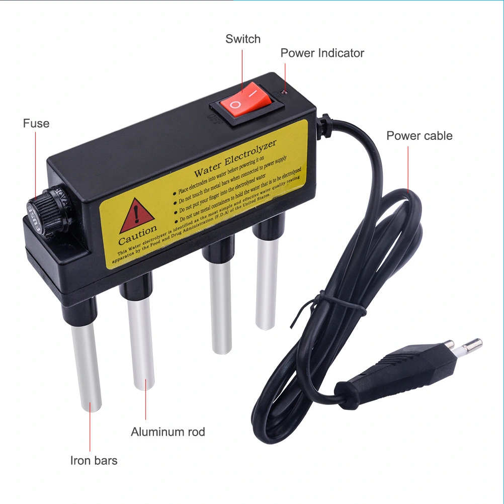 1 Set Water Electrolyzer Water Quality Tester Household Water Monitor (EU Plug)