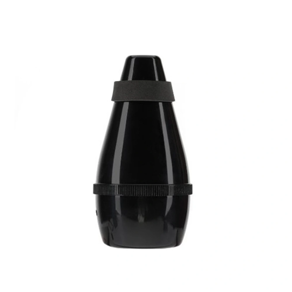 Light-weight Plastic Trumpet Practice Mute Silencer (Black)