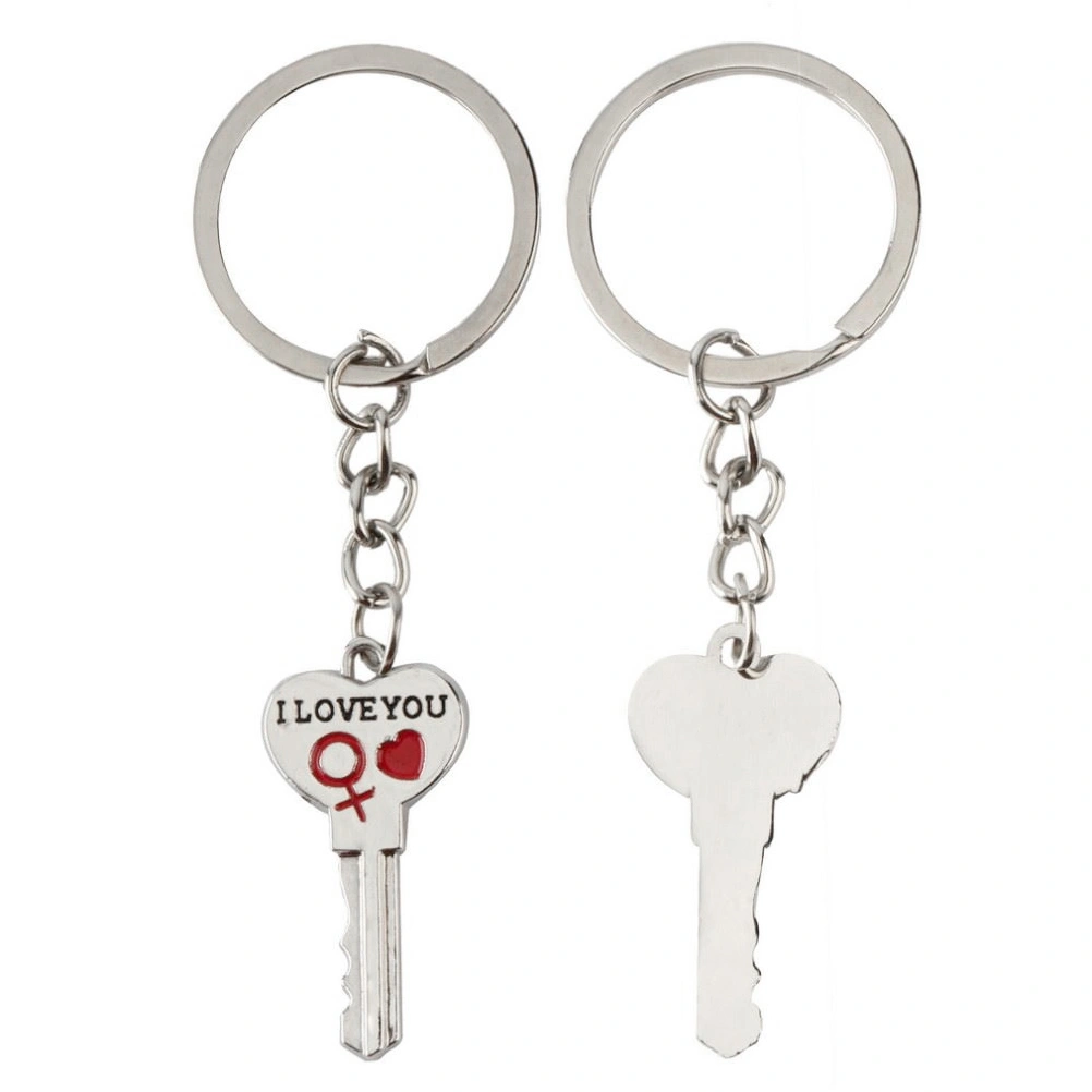 Zinc Alloy You Hold The Key To My Heart I Love You Couple Keychain Love Keychain Key Ring Chain Lover Gift