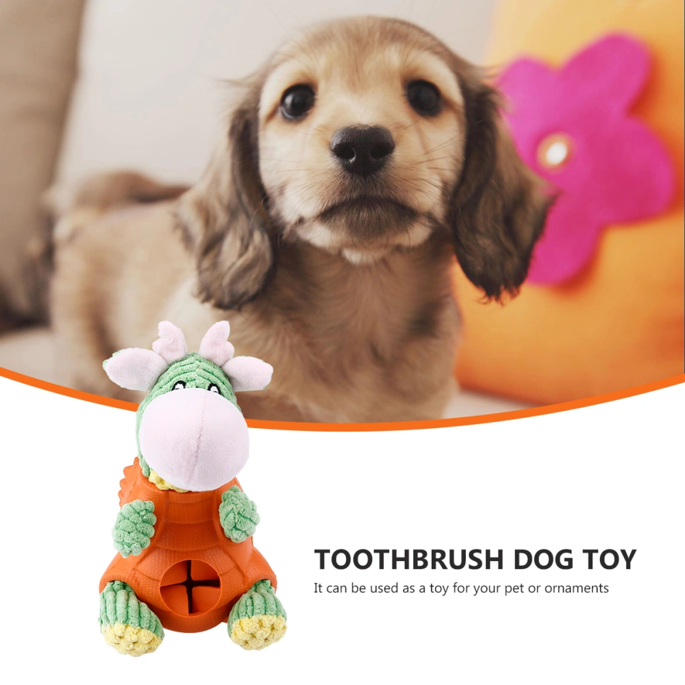 Pet Plush Toy Pet Chew Toy Lovely Dinosaur Pet Toy Pet Sound Toy for Cat Dog