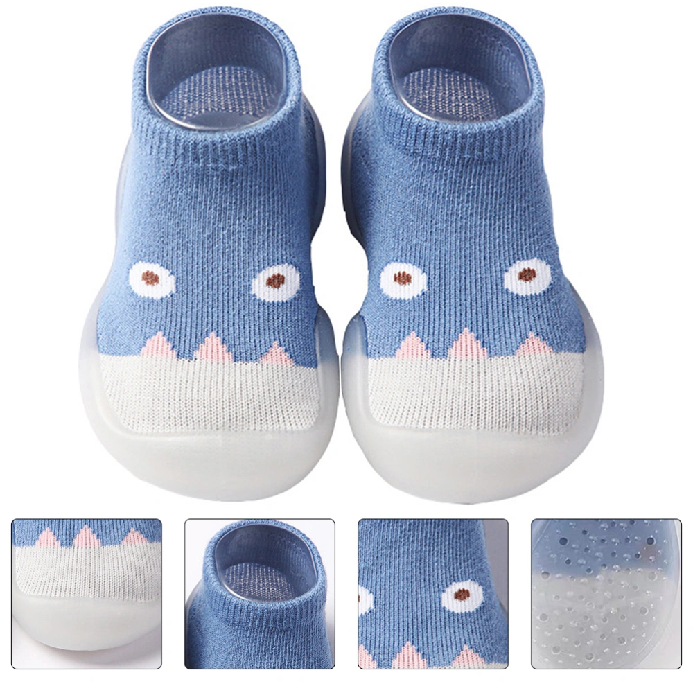 1 Pair Non-slip Flooring Socks Baby's Prewalker Baby Home Cotton Shoes