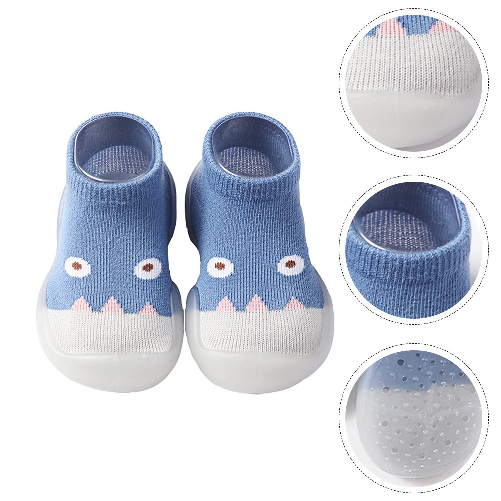 1 Pair Non-slip Flooring Socks Baby's Prewalker Baby Home Cotton Shoes