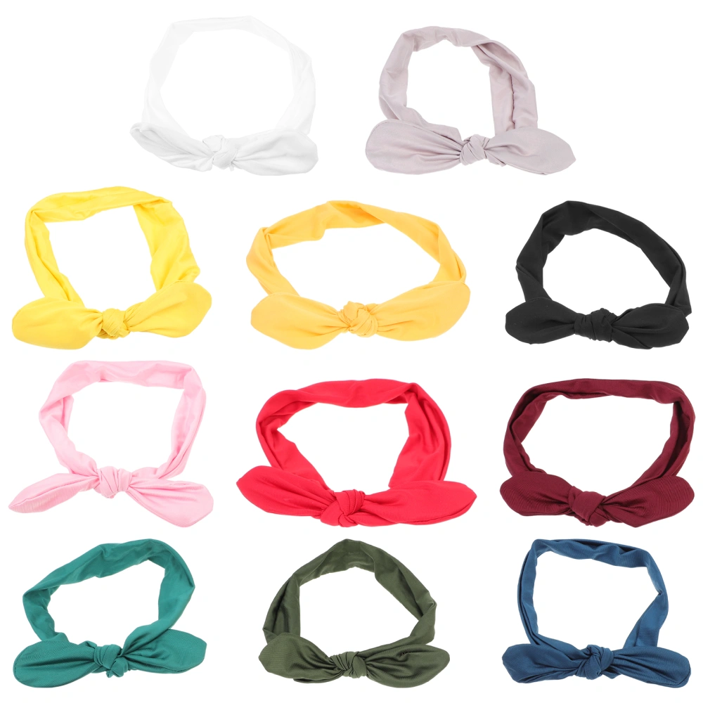 11pcs Comfortable Hairband Beautiful Headbands Women Hairbands (Assorted Color)