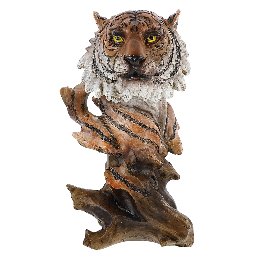 1 Pc Tiger Model Simulation Tiger Decoration Home Tiger Crafts Desktop Adorn