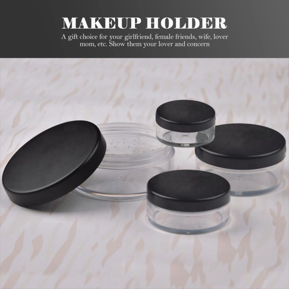 8Pcs Loose Powder Empty Box Separate Makeup Powder Box Women Makeup Box