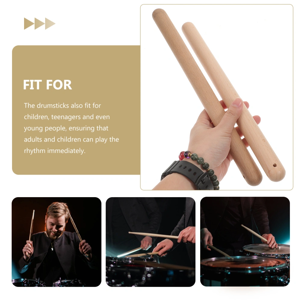 1 Pair of Taiko Master Accessories Stick Drum Hammer Drum Sticks for Instrument