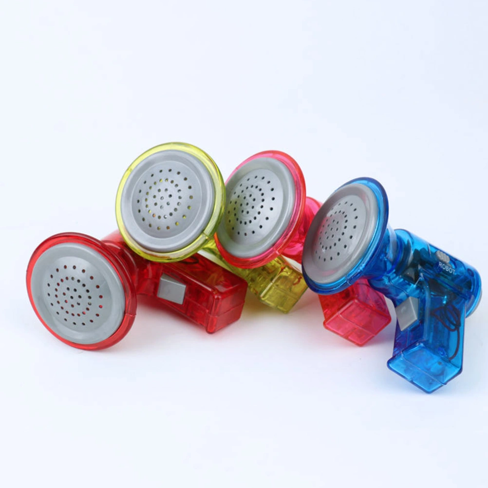 Creative Voice Changer Toy Funny Cartoon Voice Change Megaphone Role Cosplay Toy for Kids Boys and Girls (Three Mode, Random Color)