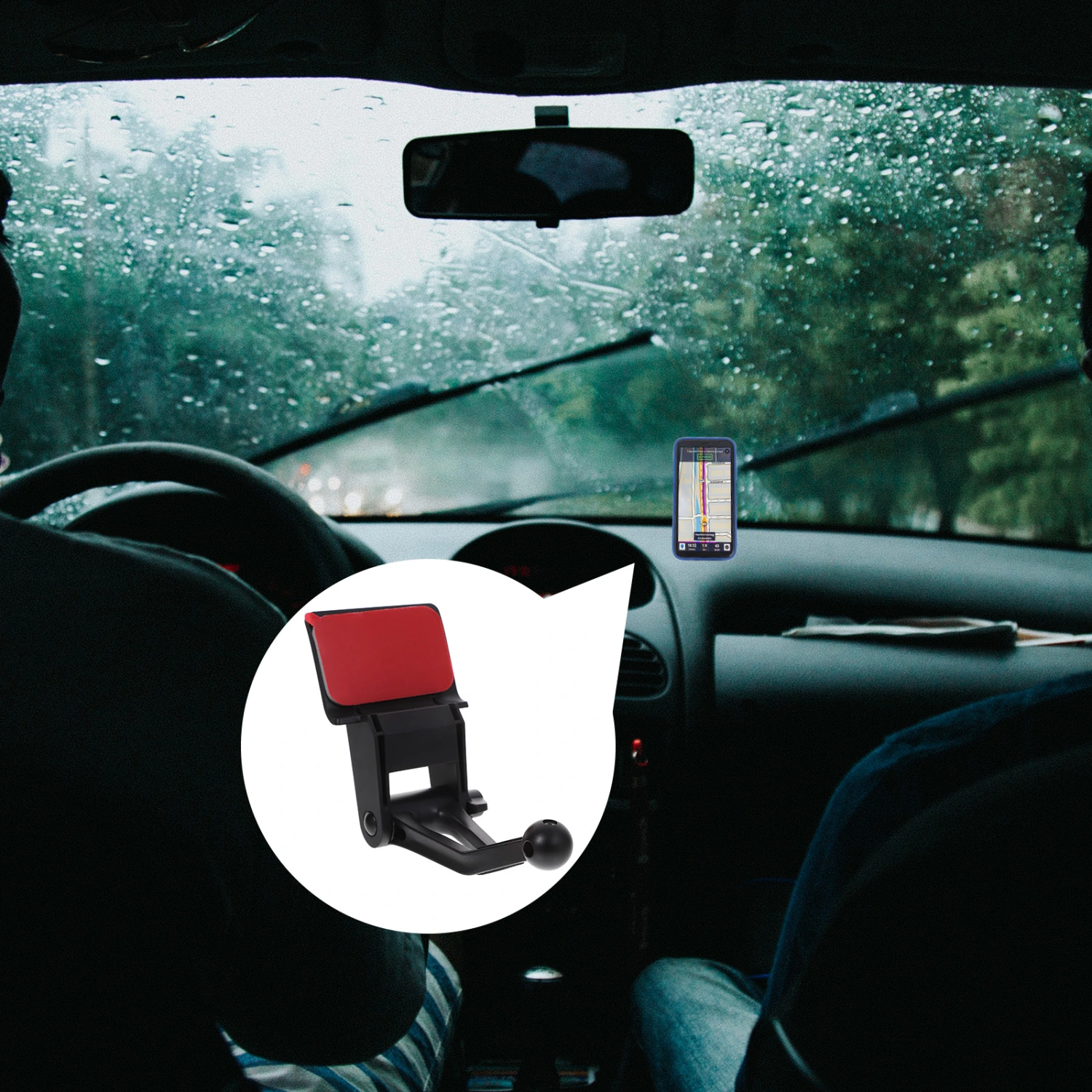 Car Mount Ball Holder Car Phone Ball Holder Car Phone Mount Accessory Auto Phone Holder Base