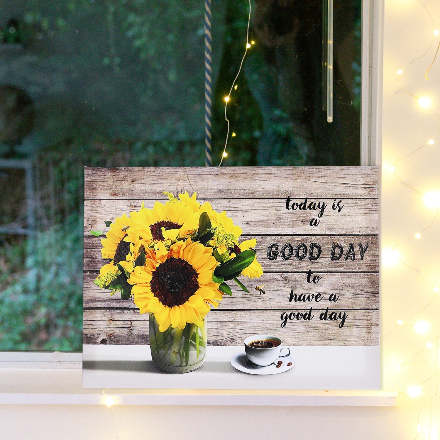 Sunflower Wall Art Canvas Sunflower Painting for Home Farmhouse Wall Art Decor