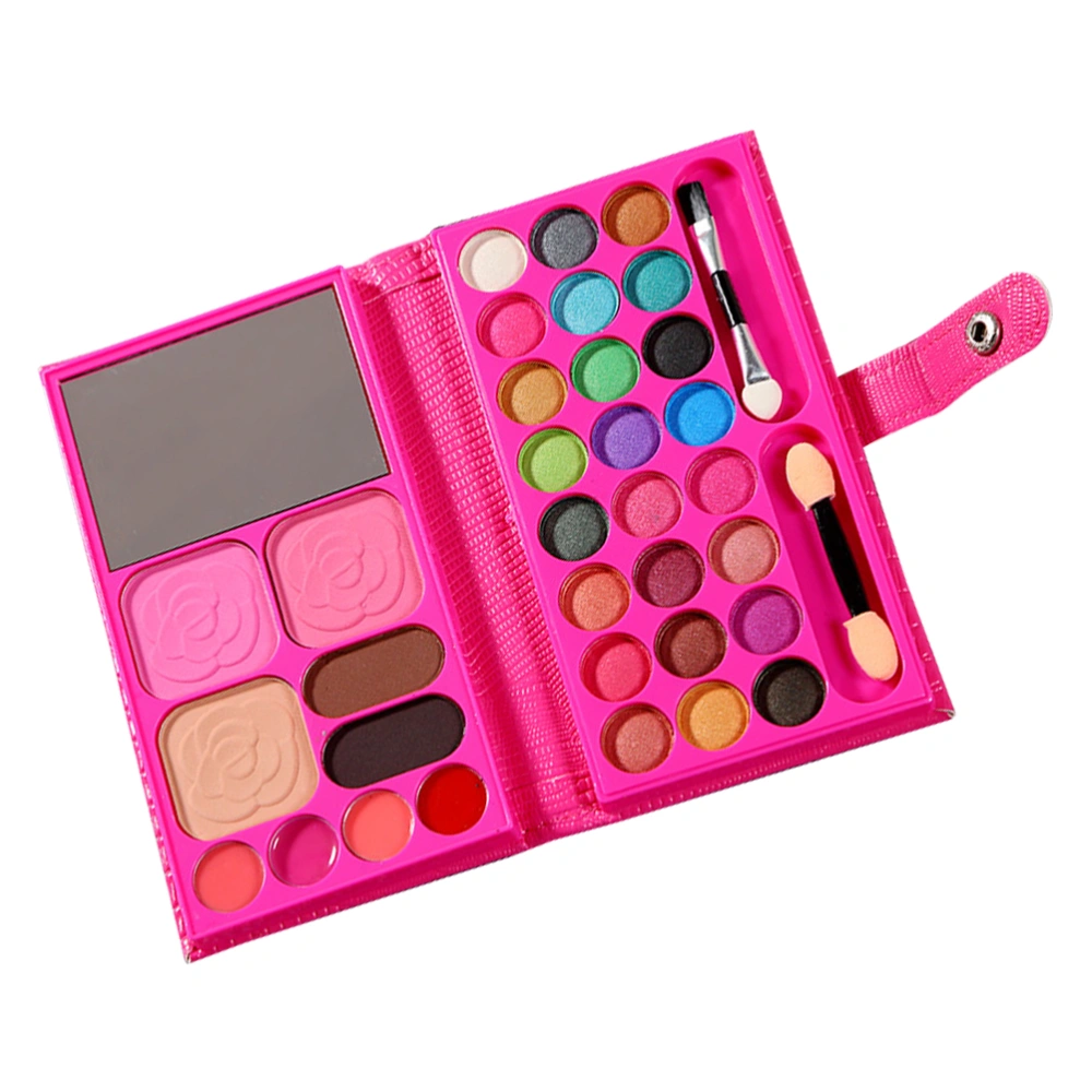 33 Colors Eye Shadow Plate Kids Washable Beauty Set Cosmetics Palettes