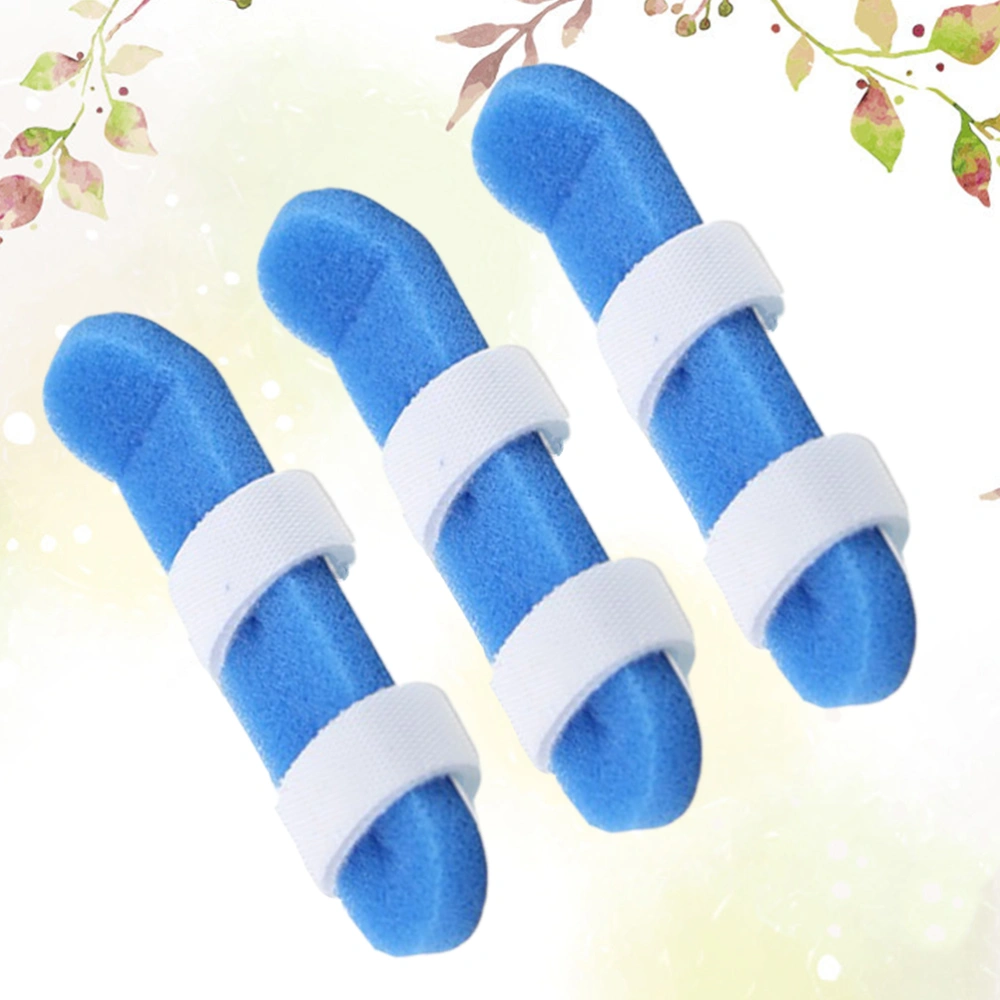 3pcs Finger Joint Splint Fracture Fixing Splint Finger Sleeve Protective Finger Rest - Size M