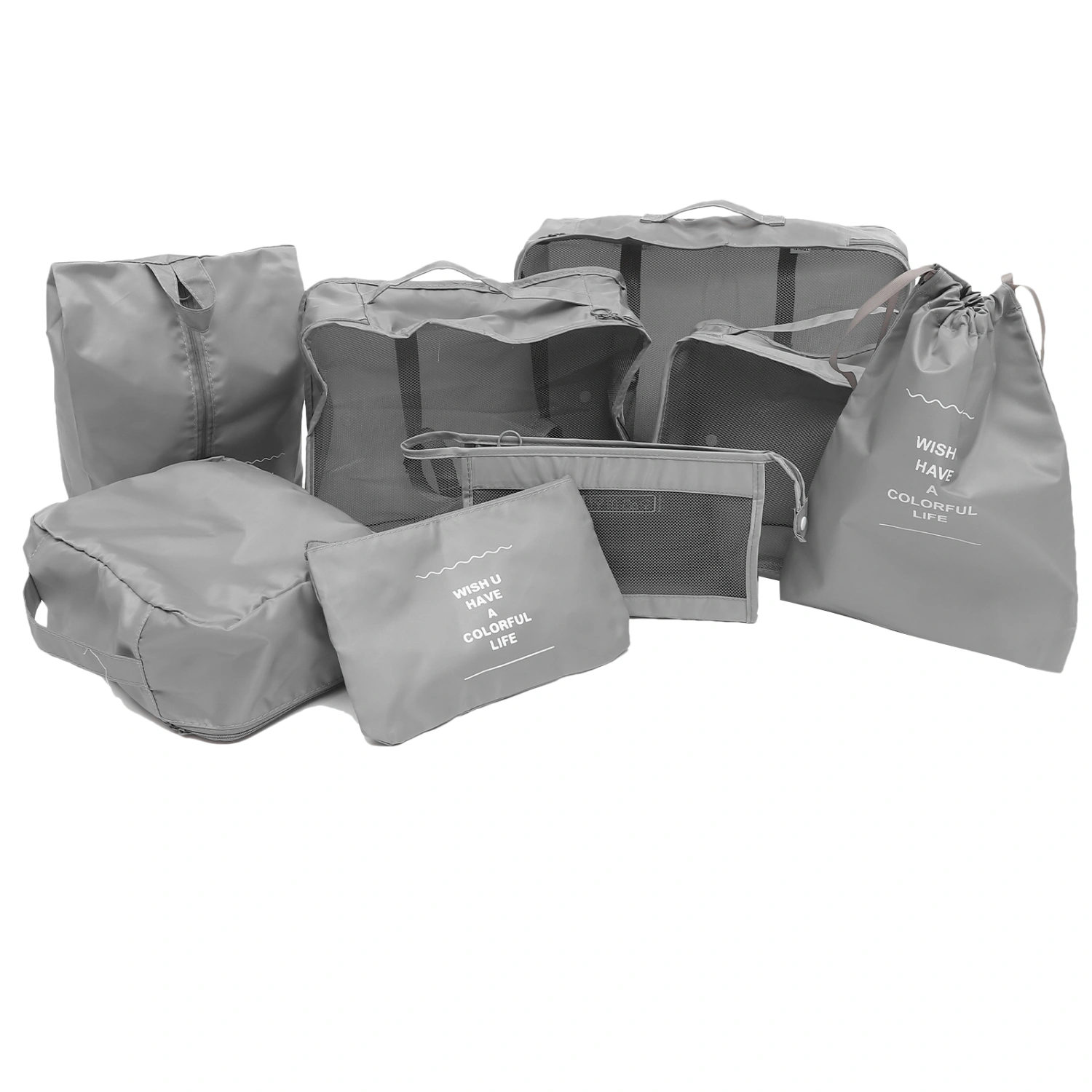 1 Set Of Travel Storage Bags Packing Cubes Luggage Packing Organizers Travel Accessories