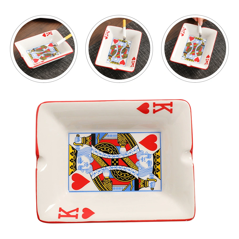 Ceramic Ashtray Home Ashtray Decoration Novel Ashtray Gift Office Ashtray