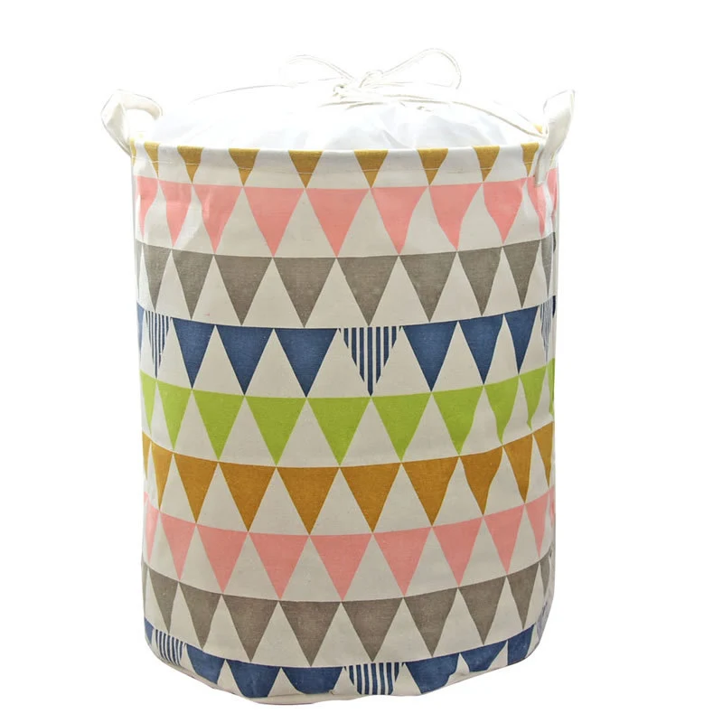 Waterproof Laundry Hamper Cloth Bin Laundry Hamper for Clothes Toys Foldable Storage Bag