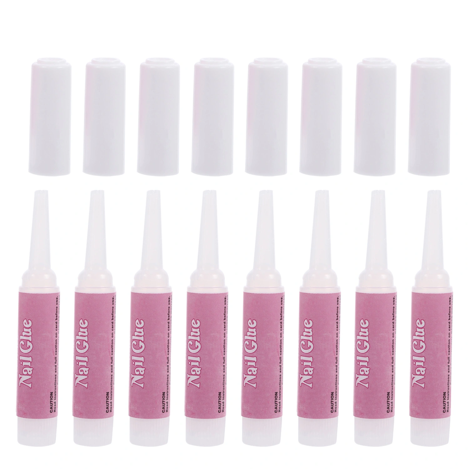 20pcs Professional Nail Glue False Nail Adhesive Glue Beauty Salon Manicure Tool