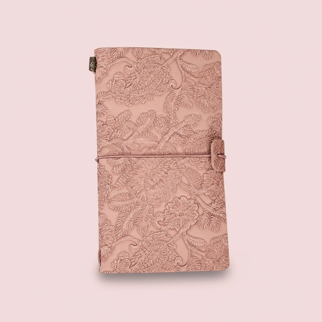 Retro Style Notebook Students Use Diary Notebook Embossment Schedule Notebook