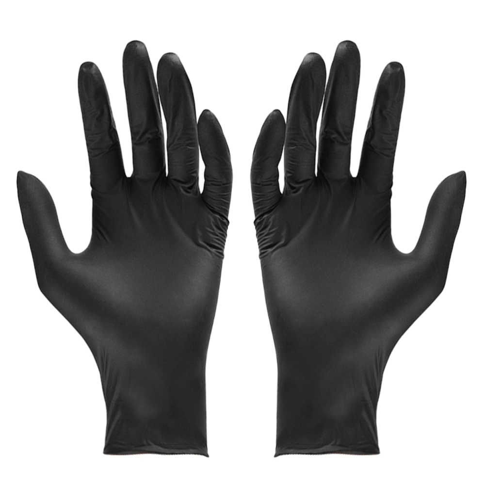 50 Pairs of Disposable Rubber Gloves Multipurpose Gloves Mechanic Hand Protective Gloves - Size M