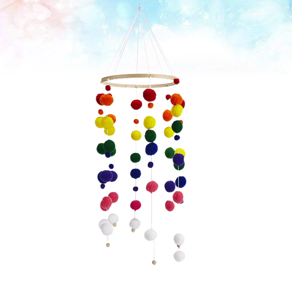 Elegant Wind Chimes Pendant Creative Wind Chime Hanging Outdoor Garden Decor Hanging Ornament for Home Party (Colorful)