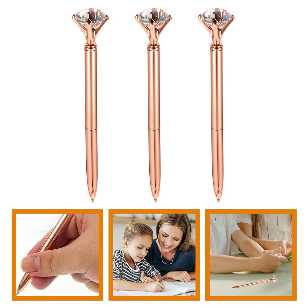 3Pcs Household Ballpoint Pens Multi-function Writing Pens Daily Use Students Pens Office Supply