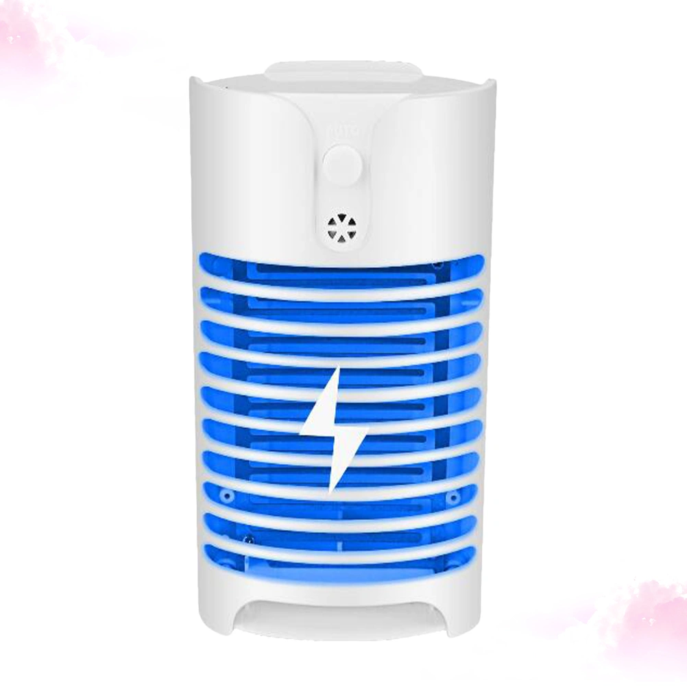 Mosquito Repellent Killer Lamp Mute Electric Mosquito Killer Lamp Fly Pest Bugs Insect Killer Light Mini Bug Zapper (EU Plug) 