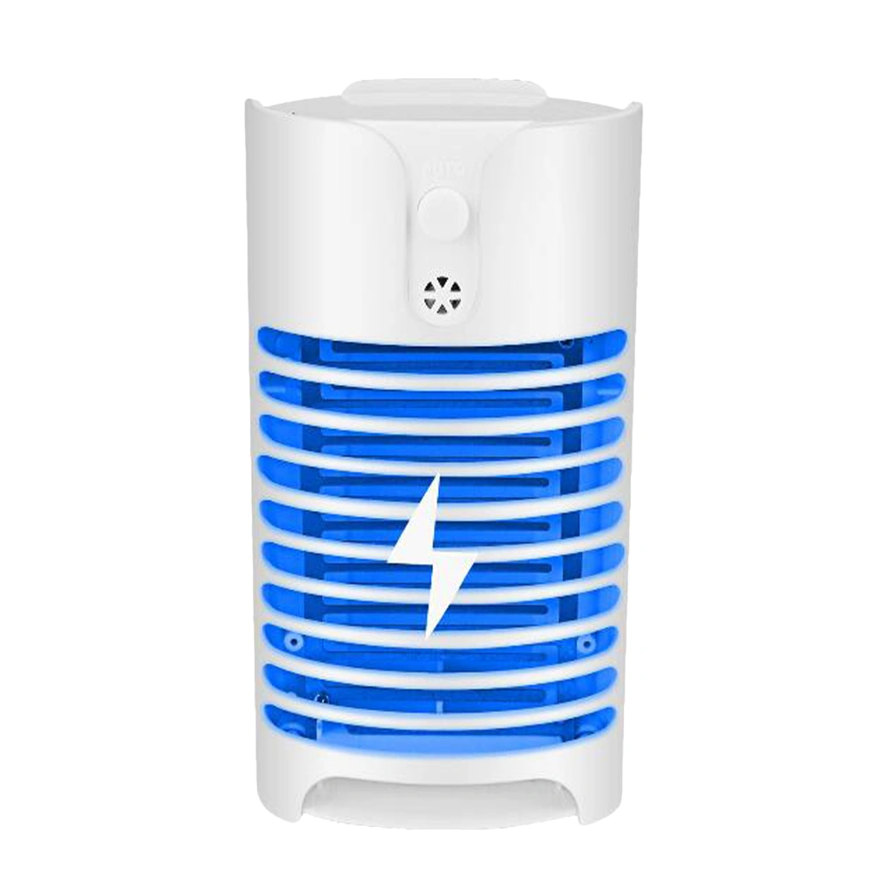 Mosquito Repellent Killer Lamp Mute Electric Mosquito Killer Lamp Fly Pest Bugs Insect Killer Light Mini Bug Zapper (EU Plug) 
