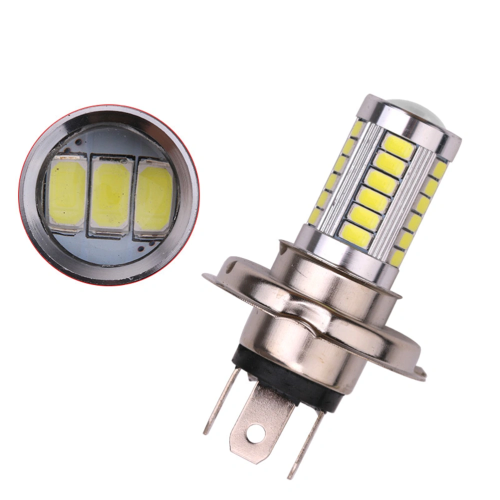 H4 5630 33SMD Automotive High Power White LED Fog Light Head Lamp Bulb for Car DC 12V