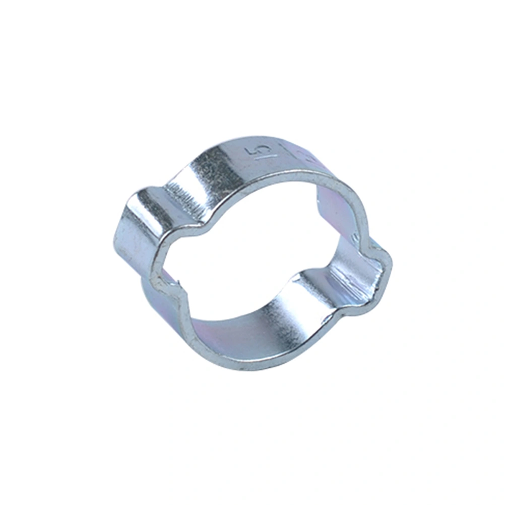 40Pc 5 Specifications Double Ears Hose Clips Water Fuel Air Tube Clamps Zinc Plated Assortment Clamps