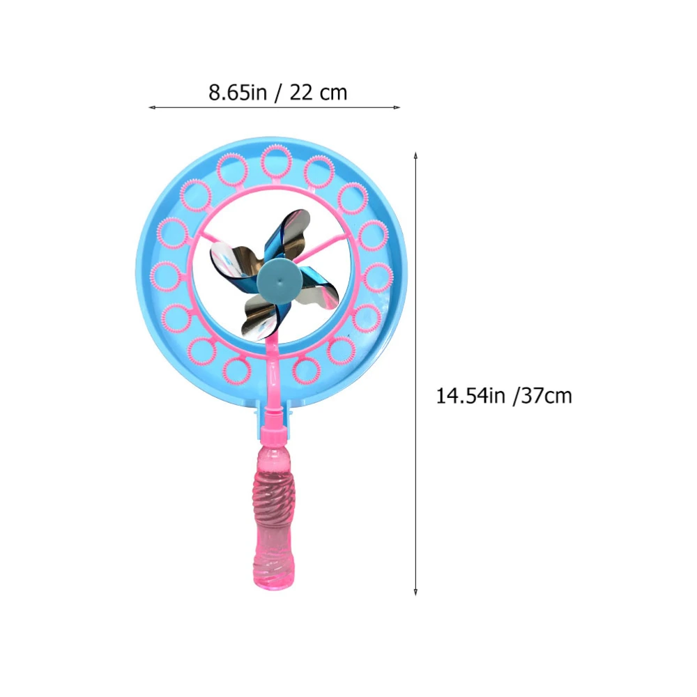 2Pcs Windmill Bubble Wand Premium Bubble Windmill Durable Bubble Windmill