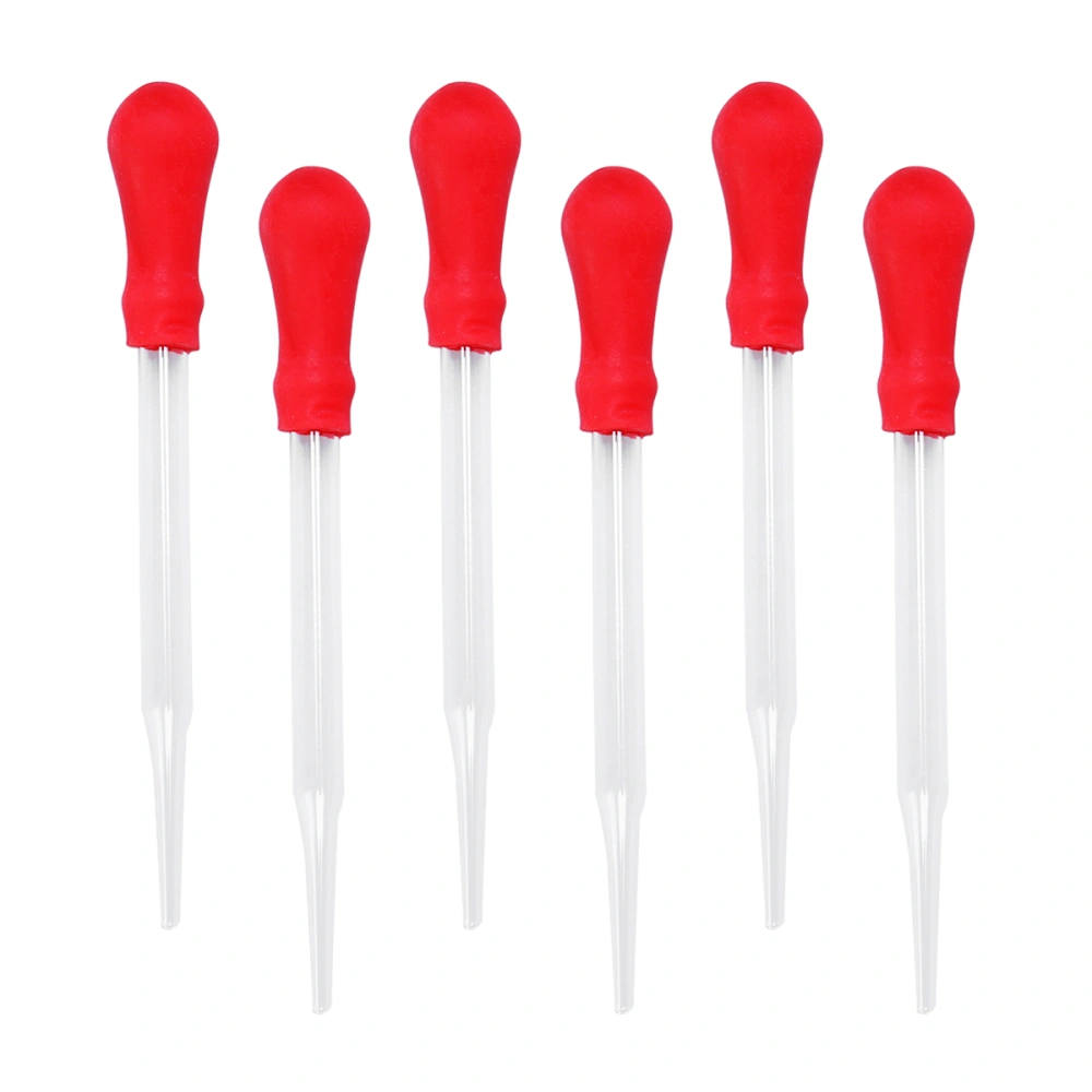 10 PCS Droppers Silicone Mold Pipette Dropper for School Home Supplies - 12cm